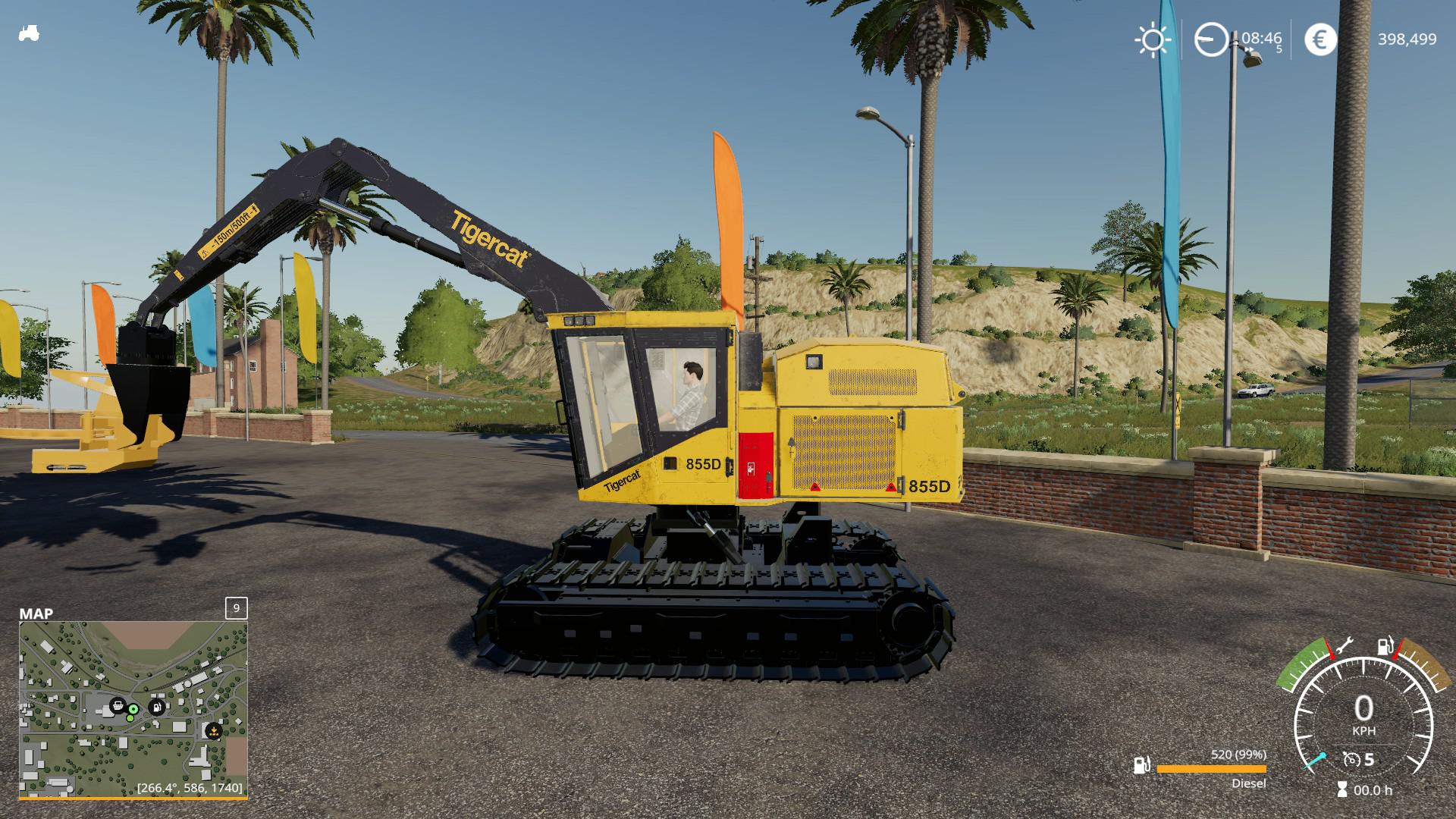 Ls19 Fendt 800 Vario Simple Ic. Tigercat LS855D DF v1.0 FS19