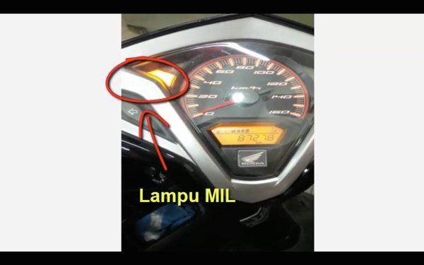 Lampu Indikator Kunci Menyala Pada Vario 150. Lampu MIL Motor Honda Anda Nyala Terus ?