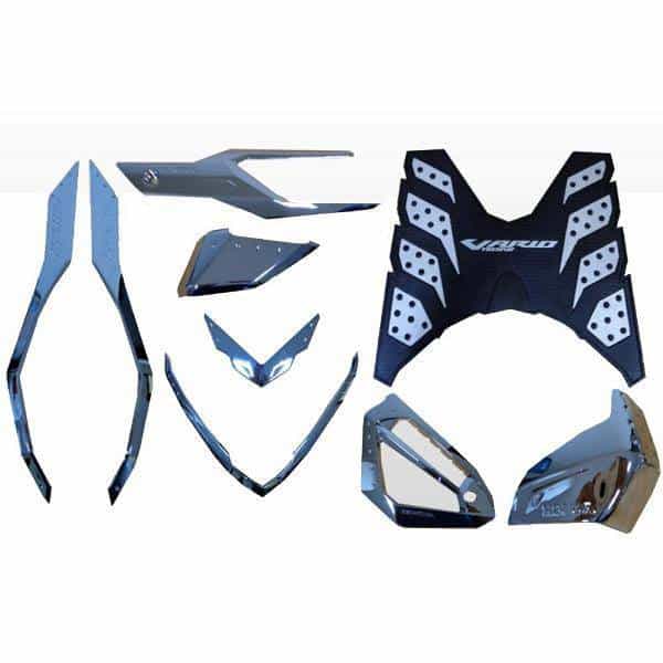 Aksesoris Honda Vario 125 Esp Cbs Iss. Paket Aksesoris Resmi Honda Vario 125 & 150 eSP Silver 7 Item