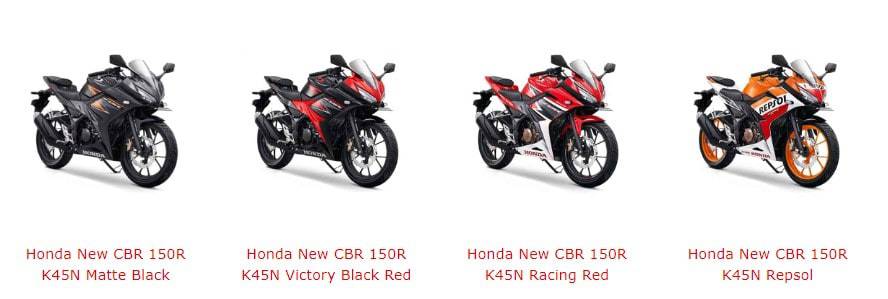 Honda Cengkareng Part Catalog Vario 150. Katalog Suku Cadang Honda New CBR 150R K45N