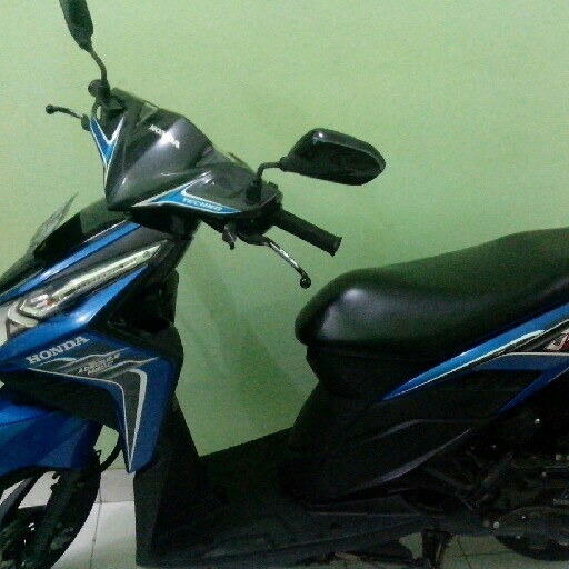 Vario Biru Hitam. Vario Techno 110 Biru Hitam Tahun 2010
