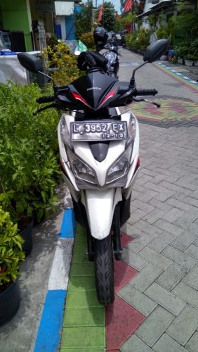 Vario Techno 2014 Putih Merah. Honda Vario Techno 2014 CBS Putih-Merah-Hitam Istimewa Siap Pakai (Nego)