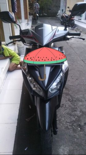 Vario Techno 2011 Hitam Silver. Jual Motor Honda Vario Bali