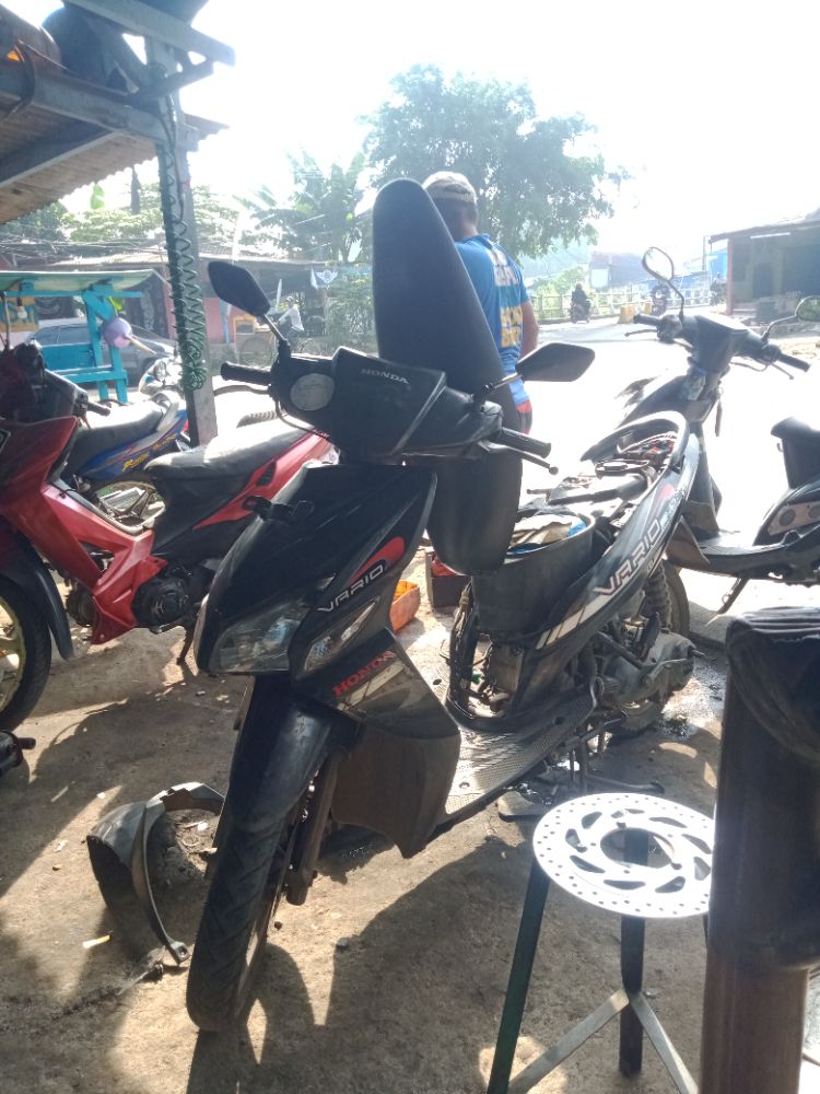 Jual Honda Vario Hitam 2010. Vario 110 karbu tahun 2010 hitam