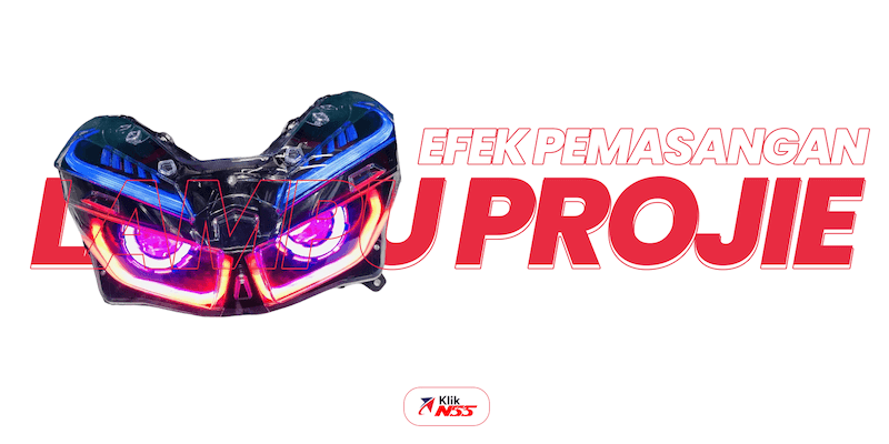 Modif Motor Vario 125 Lampu. Efek Buruk Pemasangan Lampu Projie (Proyektor) Motor