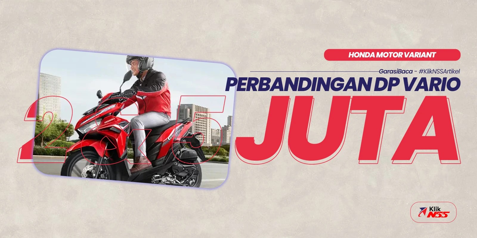 Honda Vario 125 Harga Kredit. Kredit Vario 125 DP 5 atau 2 Juta, Mana Lebih Hemat?