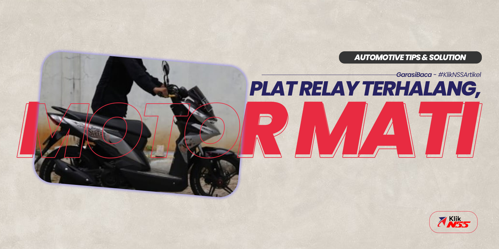 Posisi Relay Vario 125. Plat Relay Terhalang Untuk Terhubung Buat Motor Tidak Bisa Hidup