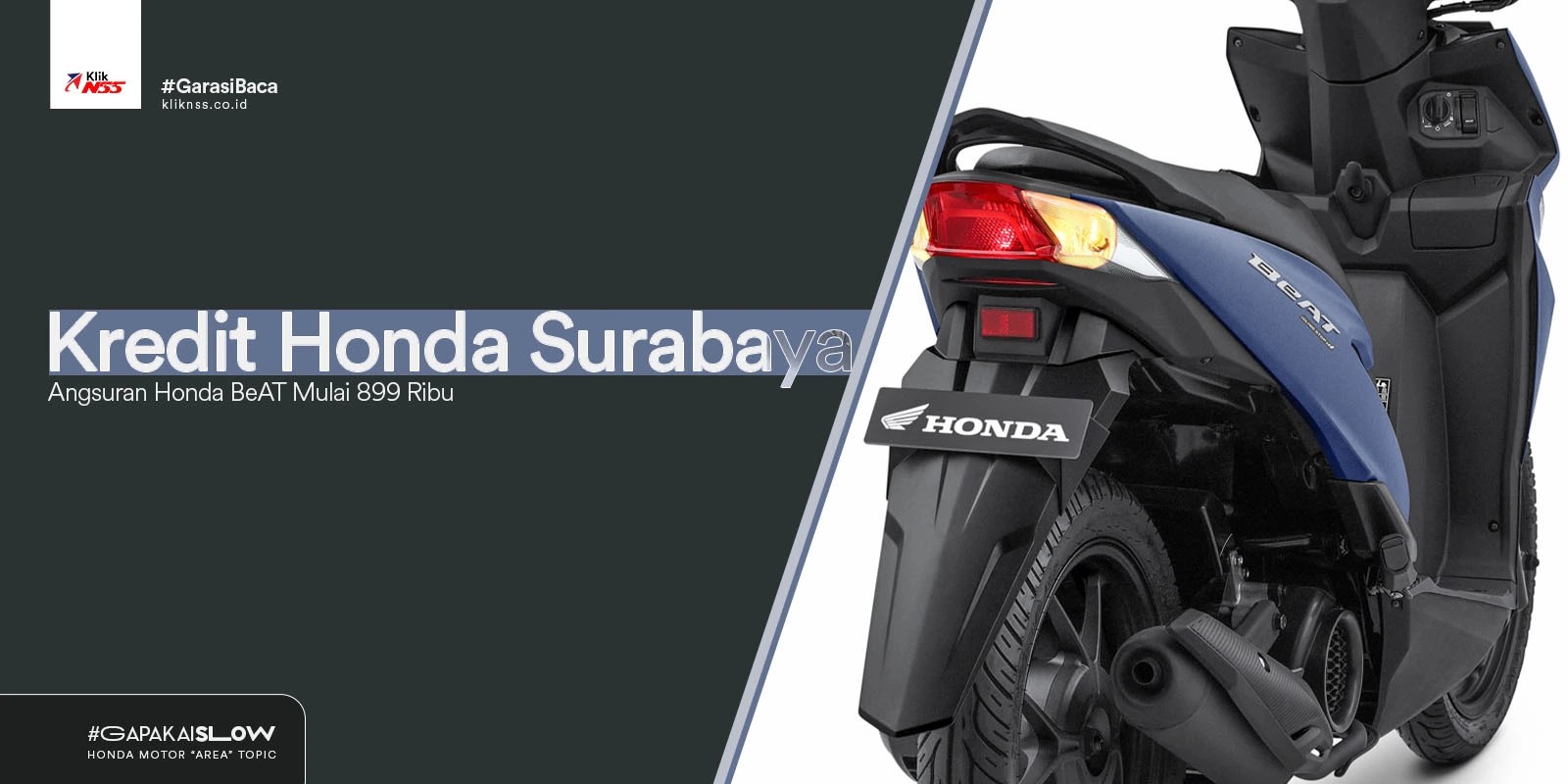 Kredit Honda Vario 150 Surabaya. Kredit Motor Honda Surabaya, Angsuran BeAT Mulai 899 Ribu