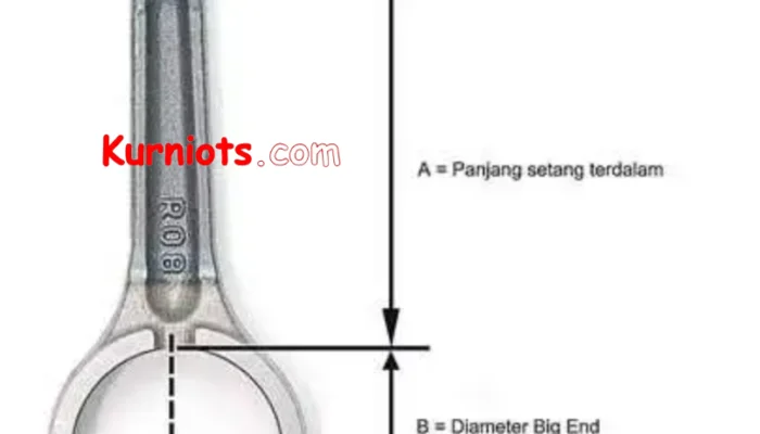 Laher Stang Seher Vario 150. Ukuran Panjang Stang Seher Motor Lengkap Dengan Pen & Big End