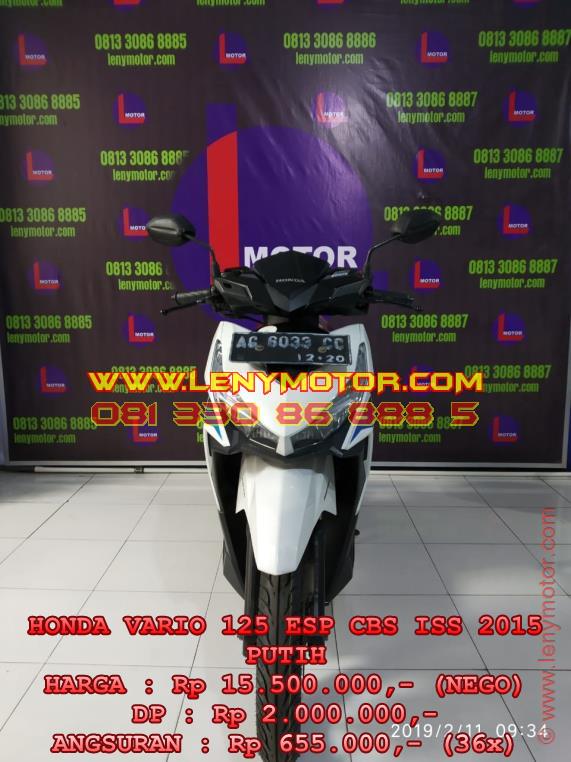 Honda Vario 125 Esp Iss 2015. Jual Beli Motor Bekas Honda Vario 125 Esp Cbs Iss 2015 Kediri, Nganjuk, Pare, Tulungagung, Blitar, Trenggalek Harga Murah & Bergaransi Bekerjasama Dengan Adira Dinamika Multi Finance SKU_S201901040002