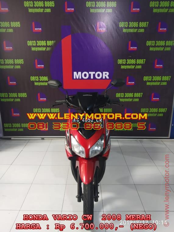 Vario Cw 2008 Merah. Jual Beli Motor Bekas Honda Vario Cw 2008 Kediri, Nganjuk, Pare, Tulungagung, Blitar, Trenggalek Harga Murah & Bergaransi Bekerjasama Dengan Adira Dinamika Multi Finance SKU_S201902140005
