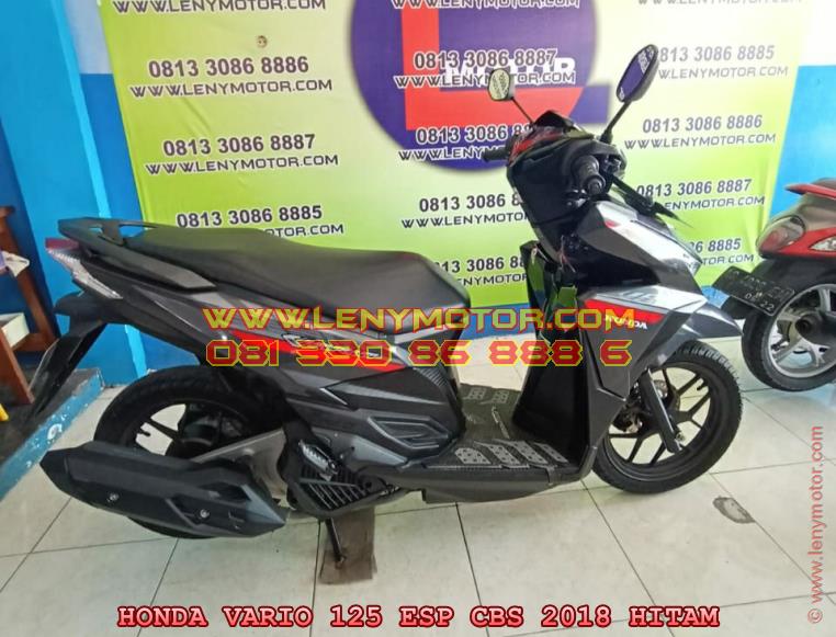 Vario Cbs 2018 Hitam. Jual Beli Motor Bekas Honda Vario 125 Esp Cbs 2018 Kediri, Nganjuk, Pare, Tulungagung, Blitar, Trenggalek Harga Murah & Bergaransi Bekerjasama Dengan Adira Dinamika Multi Finance SKU_S202009090004