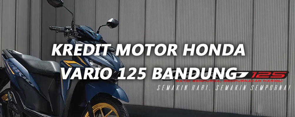 Vario 125 Kredit Bandung. Kredit Motor Honda Vario 125 Bandung Mei 2024