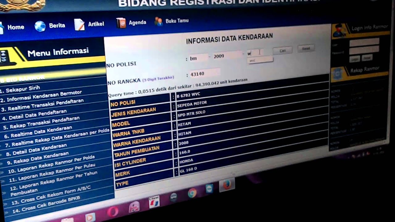 Posisi No Mesin Honda Vario. 5 Cara Cek Nomor Rangka Kendaraan Online yang Mudah
