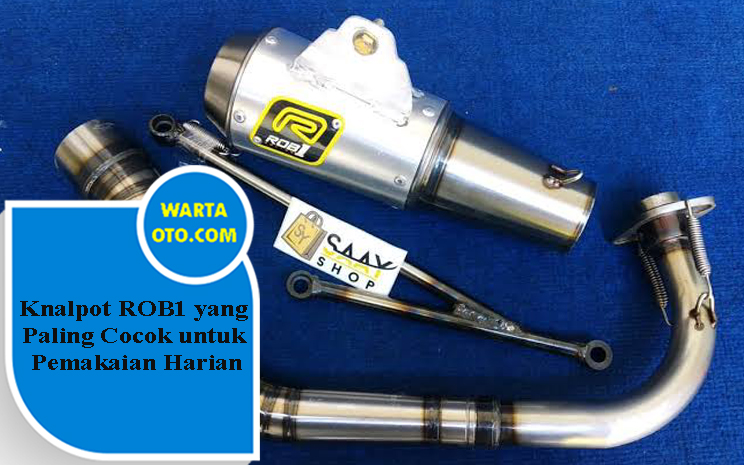 Knalpot Rob1 Vario 150 New. Knalpot ROB1 yang Paling Cocok untuk Pemakaian Harian